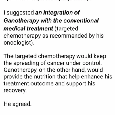 What is Ganotherapy ?