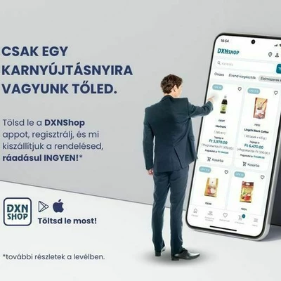 DXNSHOP APPLIKÁCIÓ