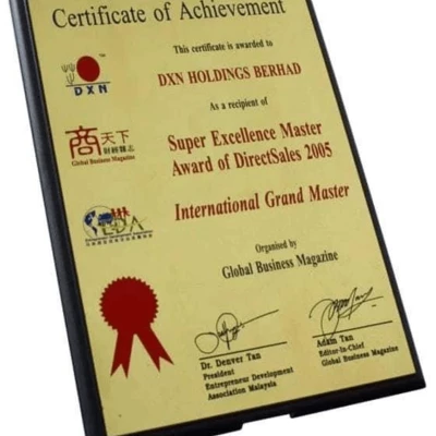 DXN Certifikations